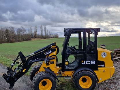 Hoflader JCB 403 Plus mit Kabine