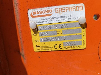 Bild 2:Maschio Bisonte 280 Mulcher