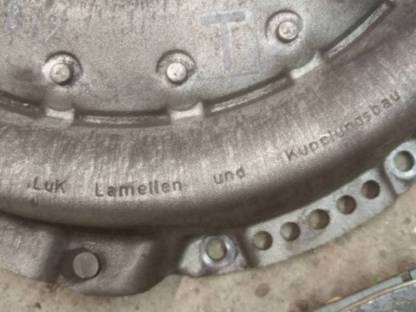 Bild 5:Defekte Kupplung und Scheibe Deutz Agrostar 4.78