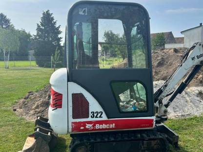 Bild 3:Bobcat 322D Minibagger 1,6 t + Zubehör