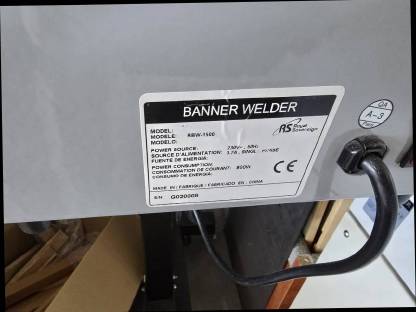 Bild 5:Schweißmaschine für Planen, Werbebanner Vinyl