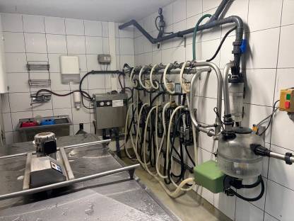 Rohrmelkanlage Westfalia