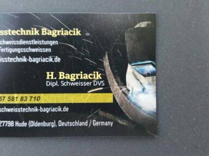 Bild 2:Sie suchen 1 Schweisser / Alleskönner? Da bin ich!