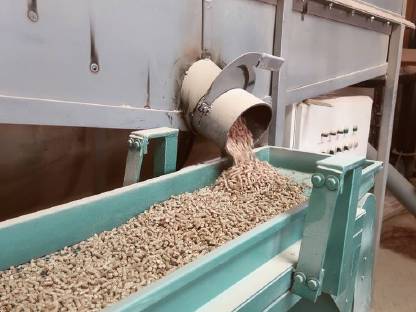 Pelletieranlage, Pelletierung