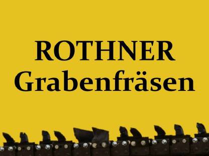 Bild 4:GRABENFRÄSEN für Drainagen, Leitungen,...