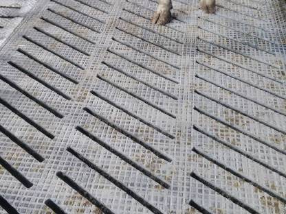 Bild 4:Spalten- & Laufflächenaufrauung