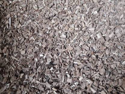 Bild 2:Trockene Hackschnitzel