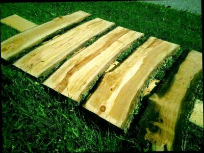 Bild 2:Tischlerware - Birne Birnenholz Bretter Pfosten