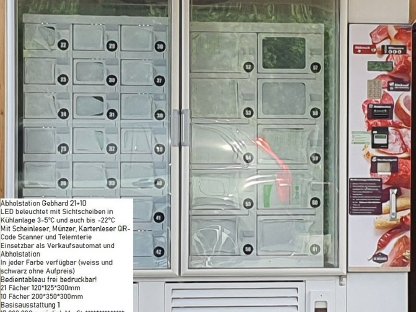 Bild 4:Verkaufs- / Abholstationen Ungekühlt, Gekühlt, Tiefgekühlt