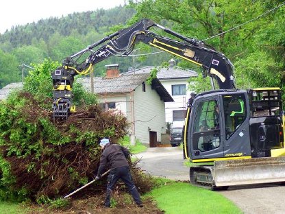 Bild 8:Baumentfernung, Heckenentfernung, Rodung, Landschaftspflege