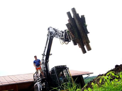 Bild 5:Baggerungen, Stemmarbeiten, Nassflächen, Restholzräumung,...