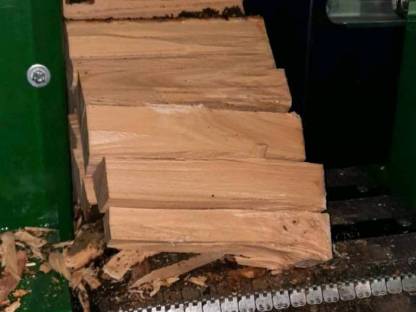 Bild 4:Schneidspalten / Lohnspalten