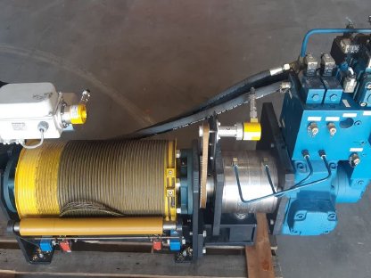 Hydraulische Seilwinde