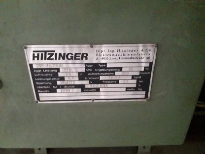 Bild 4:Notstromaggregat Jenbacher