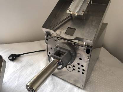 Bild 3:Kürbiskernölpresse