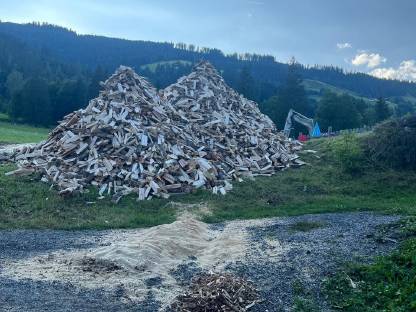 Bild 3:Biete Lohnspalten mittels Sägespaltautomat