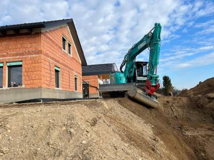 Bild 2:Erdarbeiten, Baggerarbeiten