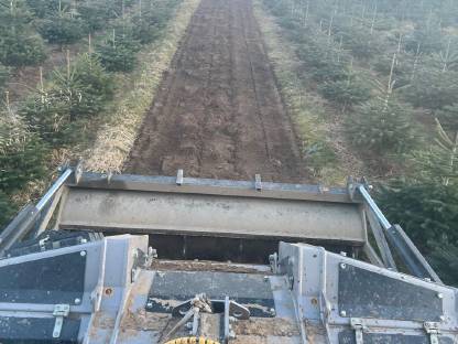 Bild 2:Forstmulchen, Forstfräsen, Stockfräsen, Steinfräsen