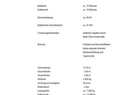 Stela Maistrockner Mobile Trocknungsanlage