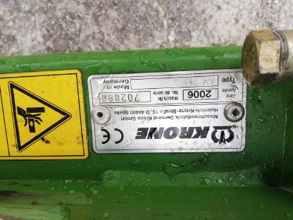 Bild 2:Scheibenmähwerk Krone AM 283 S