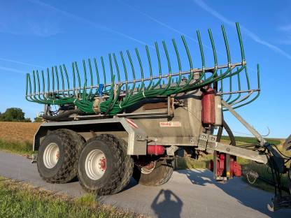Güllefass Wienhoff VT 12.000 Schleppschlauch