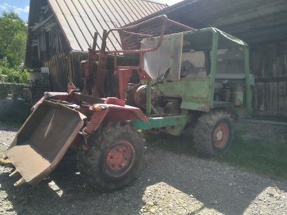 Bild 3:Schilter 2500 Forsttraktor