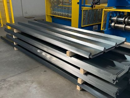 Bild 4:Trapezbleche ab Werk