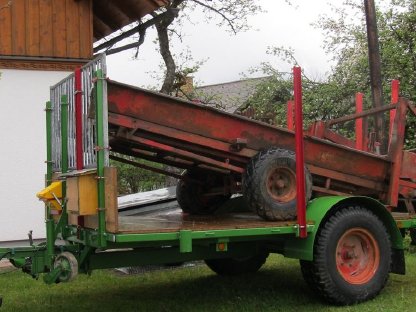 Bild 7:Rungenwagen für Holz oder Ballen