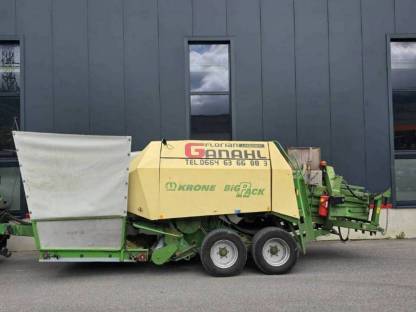 Heustockpresse Quaderballenpresse Großpackenpresse Krone