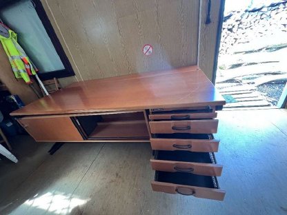Bild 3:Schreibtisch Neudörfler mit Sideboard Vintage (1990)