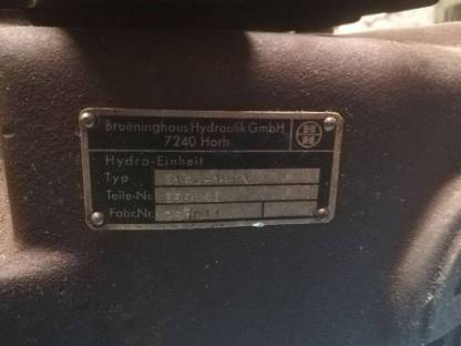 Bild 3:Hydraulikpumpe Linde Holzspalter