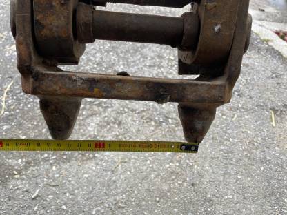 Bild 4:Hydraulischer Schnellwechsler für Bagger