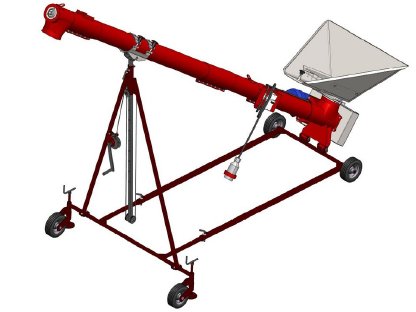 Bild 6:Trichtersilo, Flachbodensilo, Körnerschnecken, Belüftung