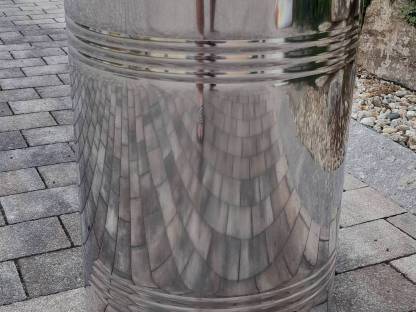 Edelstahlbehälter 100 Liter