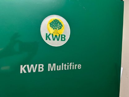 Bild 7:KWB Multifire 100 kW Biomasse-Heizanlage ohne Austragung