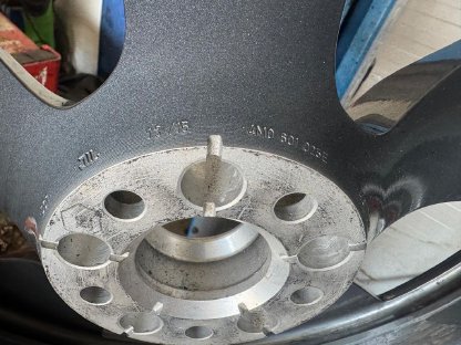 Bild 4:Alufelgen Audi Reifen 285/40R21