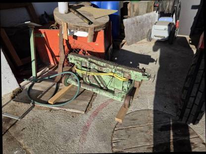 Bild 3:Hydraulischer Spannwagen für Gatter