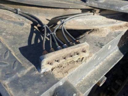 Bild 6:Gsodam LKW Holzanhänger 2-Achs mit Plateau Rungenanhänger