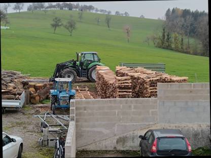 Bild 2:Brennholz