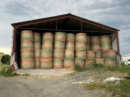 BIO-Heuballen Ernte 2025