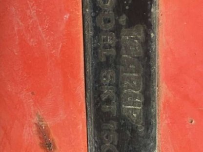 Bild 5:Taarup Mulcher SKT 1500, Palettengabel und Arbeitsbühne