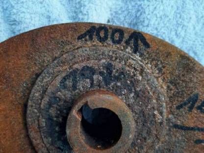 Bild 2:Gebrauchtes Flügelrad Jauchepumpe