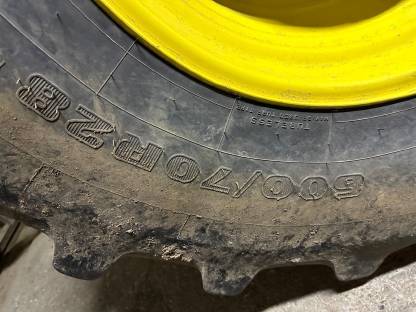 Bild 6:Traktorreifen 2 x 600/70R28, 2 x 650/85R38 Firestone