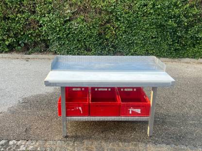 Zerlegetisch Aluminium