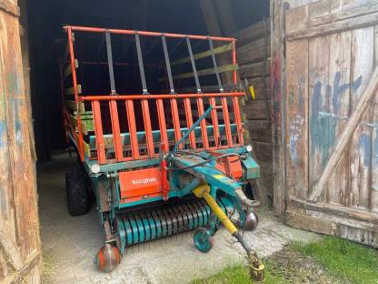 Steyr Hamster Plus 12 Ladewagen
