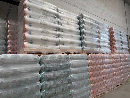 Bild 3:Rundballennetz, Heuballennetz, Wickelfolie