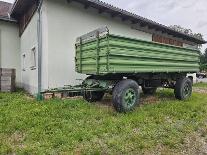 Anhänger, 2-Achser, 15 t Nzl., Guter Zustand (ehm. Luftkipper)
