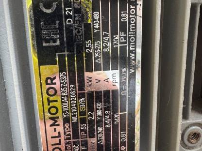 Bild 4:Holzwickelmaschine Soma Starkstrom