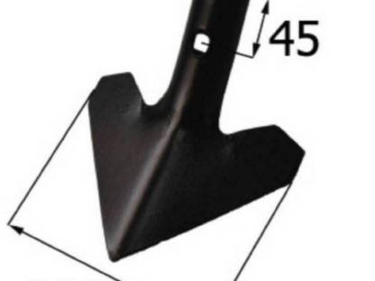 Bild 2:Gänsefußschare