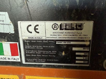 Bild 4:Berti Böschungsmäher FB/ARC 600 STX inkl. Astsäge